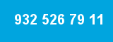 932 526 79 11